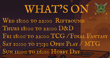 🗓️ Schedule / How to Find Us