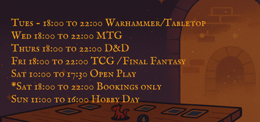 🗓️ Schedule / How to Find Us