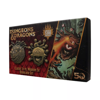 Dungeons & Dragons - 50th Anniversary Beholder Twin Medallion Set