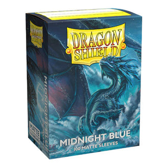 Dragon Shield - Matte Standard Size 100pk - Midnight Blue Card Sleeves