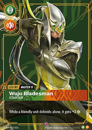 Master Yi - Wuju Bladesman Starter (19) Riftbound Origins: Proving Grounds Rare card