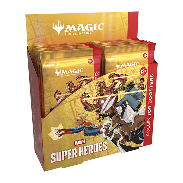 Magic The Gathering Marvel Super Heroes Collector Booster Box (12 Count)