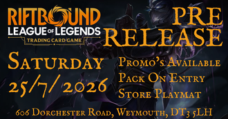 Events - Riftbound: Vendetta Pre-Rift Event - Saturday 25/7/2026