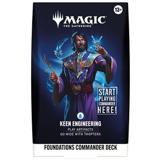 Magic: The Gathering – Foundations Commander Deck – Keen Engineering