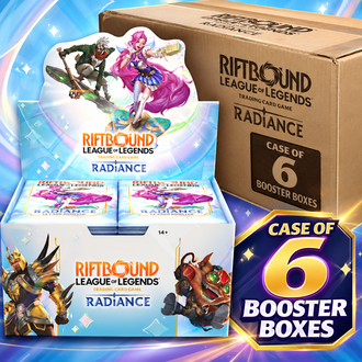Riftbound: League of Legends TCG – Radiance Booster Case – 6 Booster Boxes