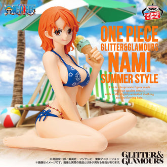 Banpresto Glitter & Glamours Nami Summer Style figure in swimsuit