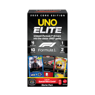 UNO Elite Formula 1® 2025 Card Game Starter Pack