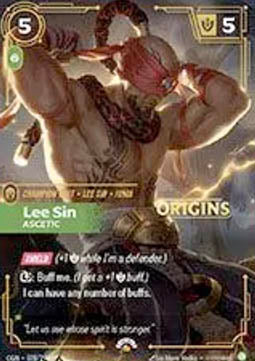 Riftbound: Single Card - Lee Sin, Ascetic - Origins Promo 078