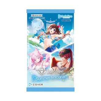 Hololive Official Card Game – Extra Booster Box: Summer Hologram – 8 Packs