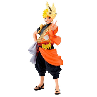 Naruto Shippuden 20th Anniversary Costume Uzumaki Naruto Banpresto Figure