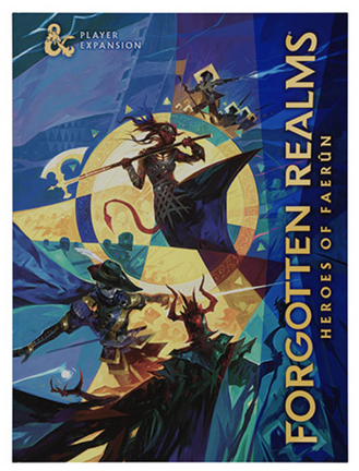 Dungeons & Dragons - Forgotten Realms Heroes of Faerun Players Guide - Alternate Cover
