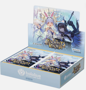 Hololive Official Card Game – Enchant Regalia Booster Box (12 Packs)