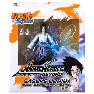 Anime Heroes Beyond: Naruto Shippuden – Sasuke Uchiha Curse Mark Transformation Action Figure