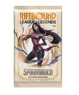Riftbound | Set Two: Spirtforged Booster Single Pack | League of Legends Trading Card Game