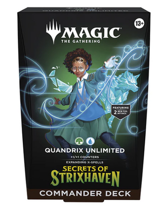 Magic: The Gathering - Secrets of Strixhaven Commander Deck - Quandrix Unlimited