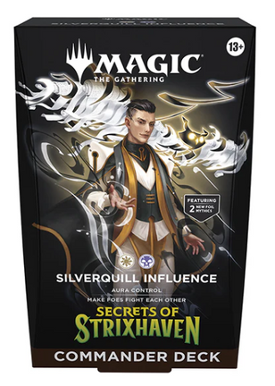 Magic: The Gathering - Secrets of Strixhaven Commander Deck - Silverquill Influence