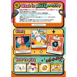 Recipeeez Mini Figure Menu 01 – MegaHouse Blind Box Case – 4 Boxes