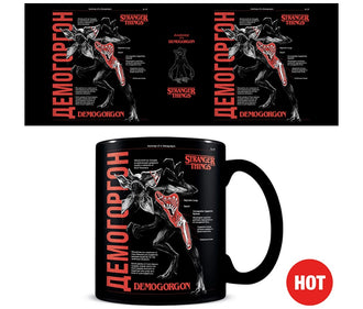 Stranger Things 4 Anatomy of a Demogorgon Heat Change Mug