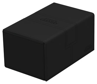 Ultimate Guard Twin Flip’n’Tray 160+ Xenoskin Deck Box – Black