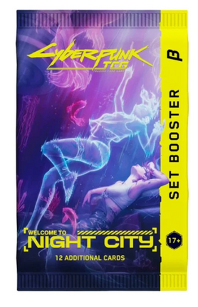 Cyberpunk TCG – Beta Booster Pack – 12 Cards