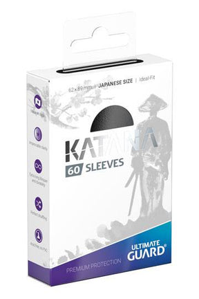 Ultimate Guard Katana Sleeves Japanese Black (60)