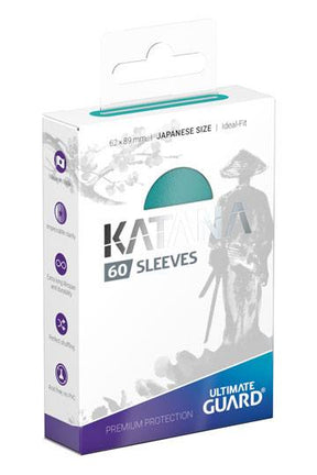 Ultimate Guard Katana Sleeves Japanese Turquoise (60)