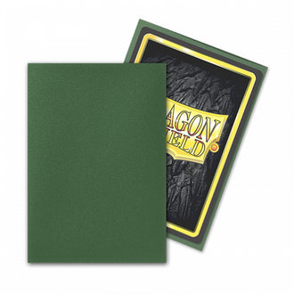Dragon Shield - Matte Japanese Size Sleeves 60pk - Forest Green