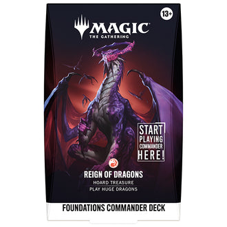 Magic: The Gathering – Foundations Commander Deck – Reign of Dragons