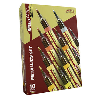 The Army Painter – Speedpaint Marker Metallics Set (10 Markers)
