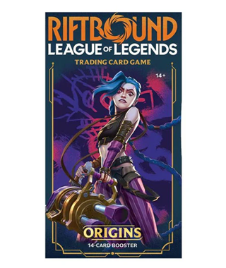 Riftbound | Set One: Origins Booster Single Pack | League of Legends Trading Card Game