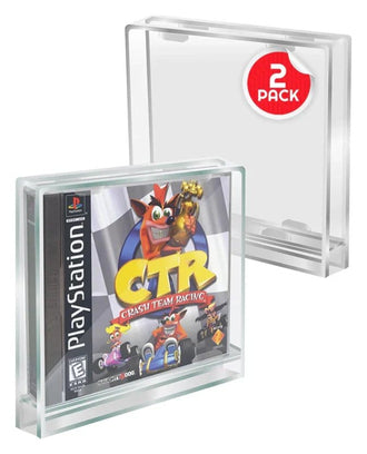 PlayStation 1 Acrylic Game Case Protectors – 2 Pack