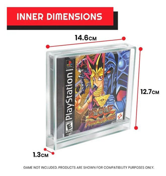 PlayStation 1 Acrylic Game Case Protectors – 2 Pack