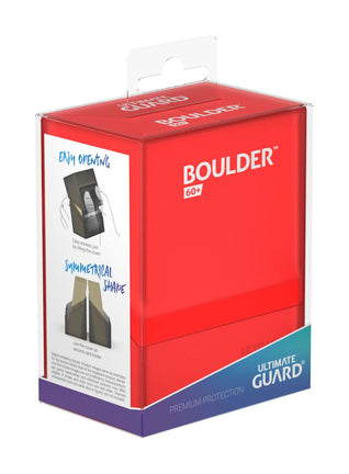 Ultimate Guard Boulder 60+ Deck Box – Ruby